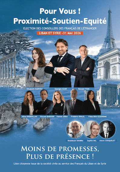 liste consulaire au Liban et Syrie