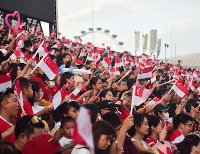 La ferveur de Singapour le 9 août pour National Day
