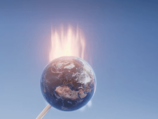 la terre brule