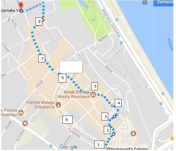 Varsovie - visite vieille ville