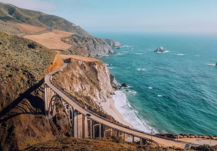 La Highway 1 à Carmel