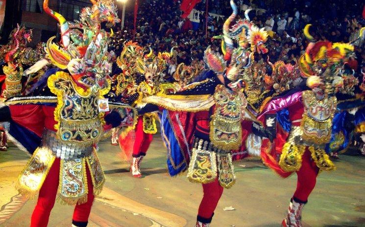 Le Carnaval d'Oruro en Bolivie