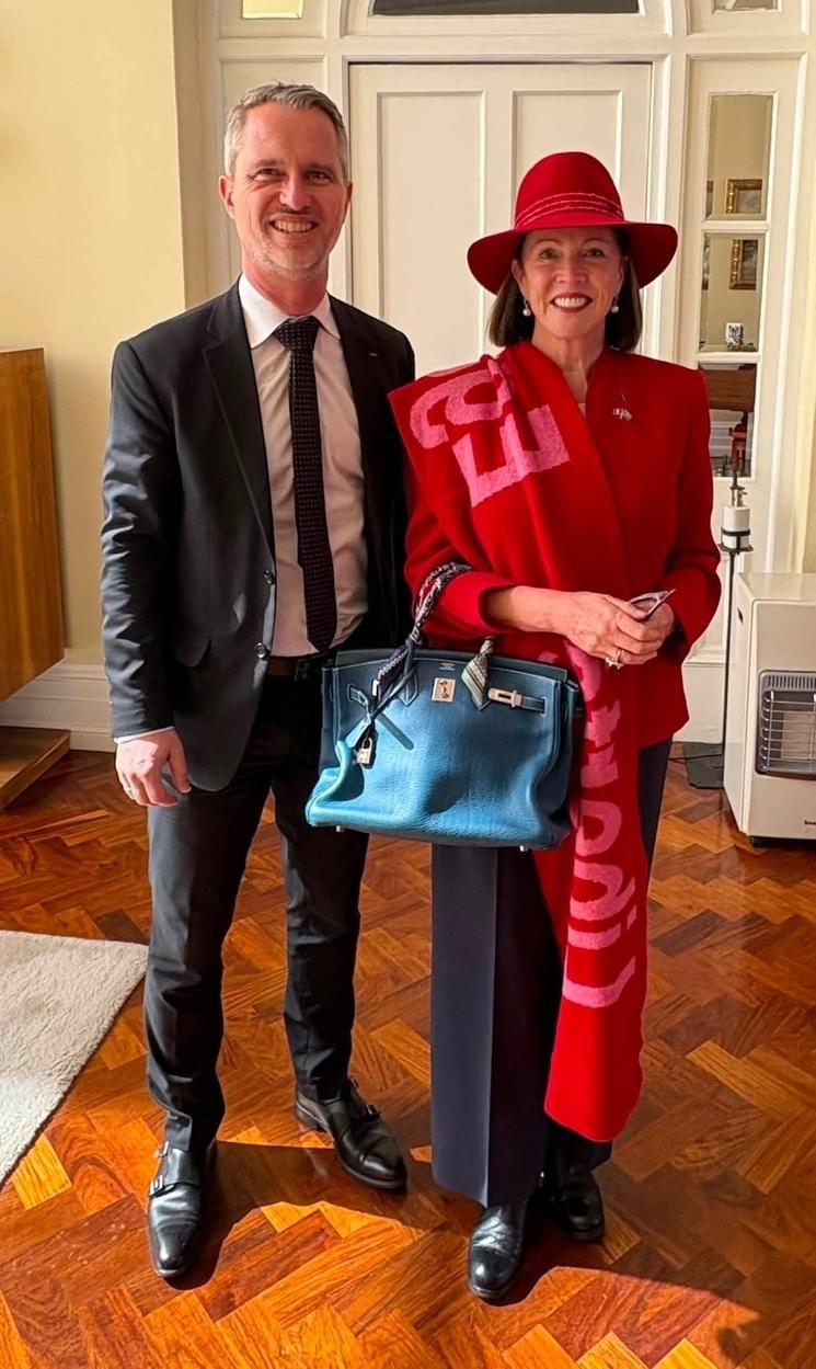 Carolyn Steyn et David MARTINON