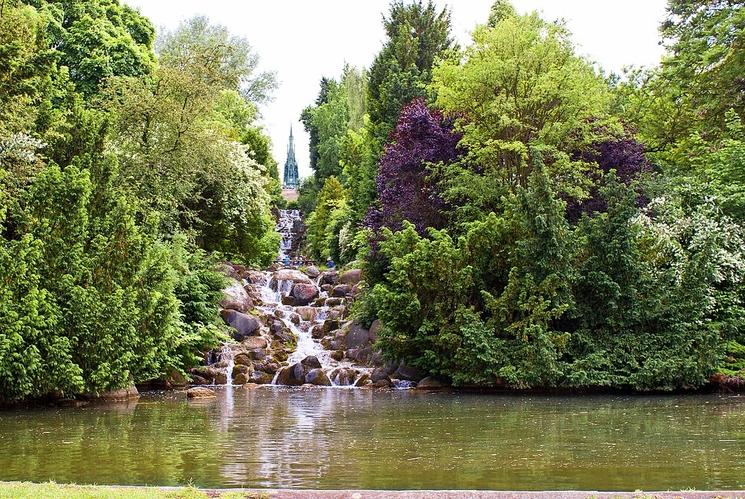 Photo de la cascade de Viktoriapark