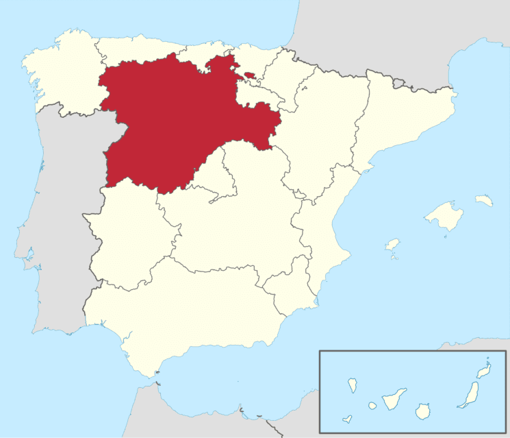 la communauté autonome de Castille et león