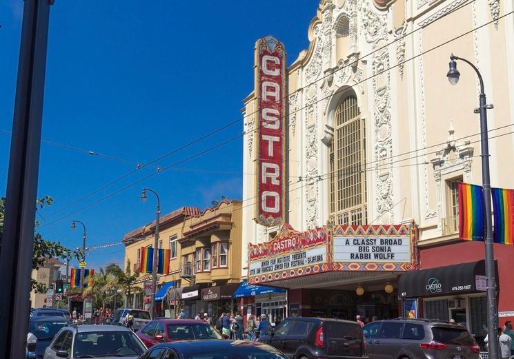 Le quartier de Castro à San Francico