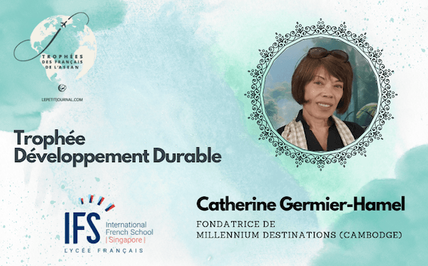 Catherine Germier, finaliste des Trophées ASEAN