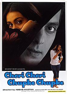 affiche du film Bollywood Chori Chori Chupke Chupke
