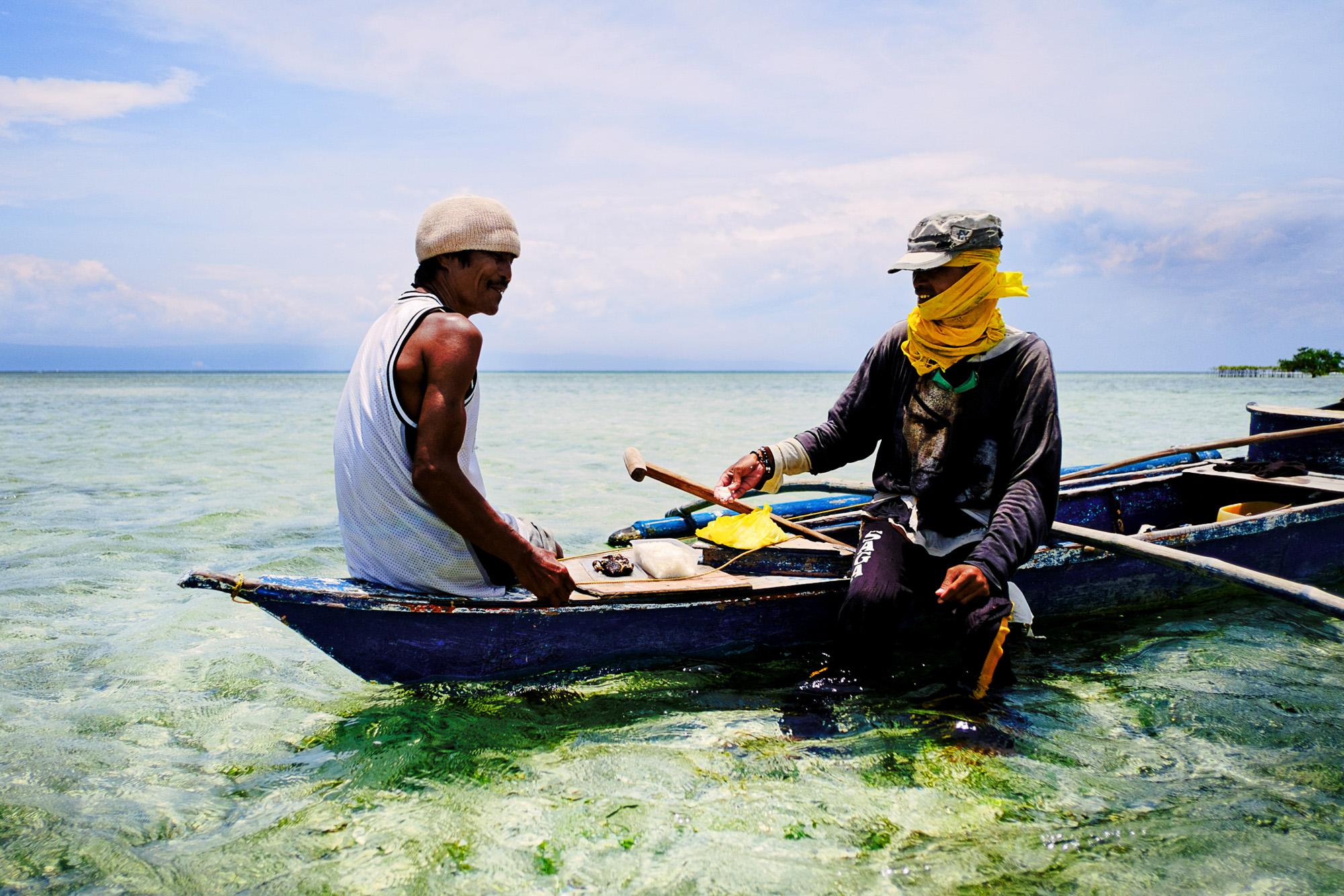photographie arthur perset leçon portrait bohol pêcheur