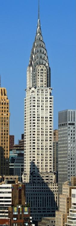 Le Chrysler Building est le 13e bâtiment le plus haut de New York