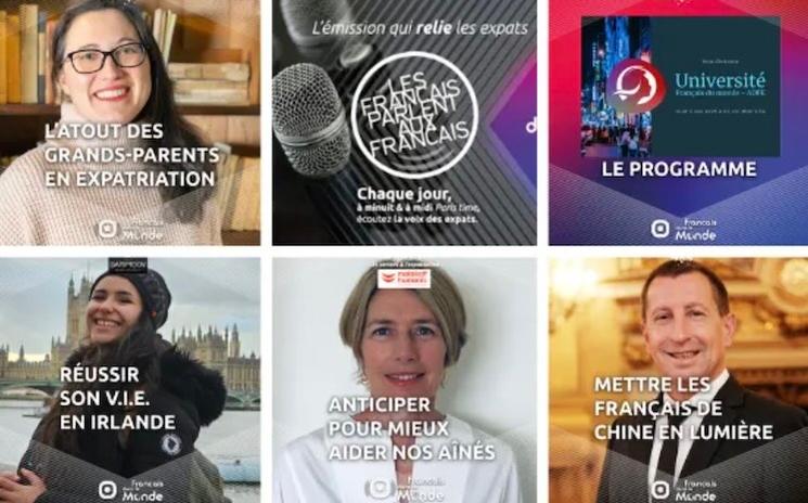 Cinq podcasts en avant-première sur la Radio des Français dans le monde...