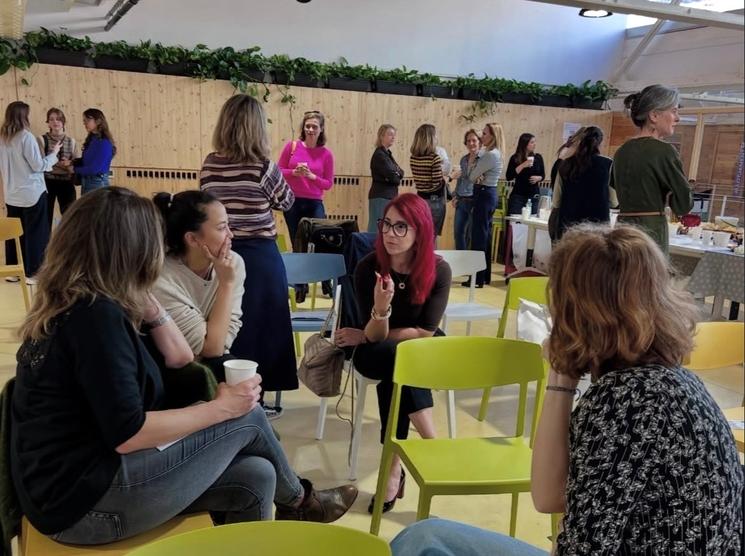 Photo de l'évènement du club des entrepreneuses à Barcelone