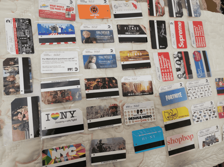Collection metrocard NYC