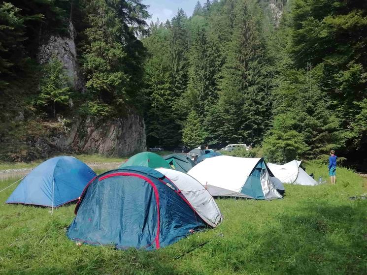 bivouac Roumanie
