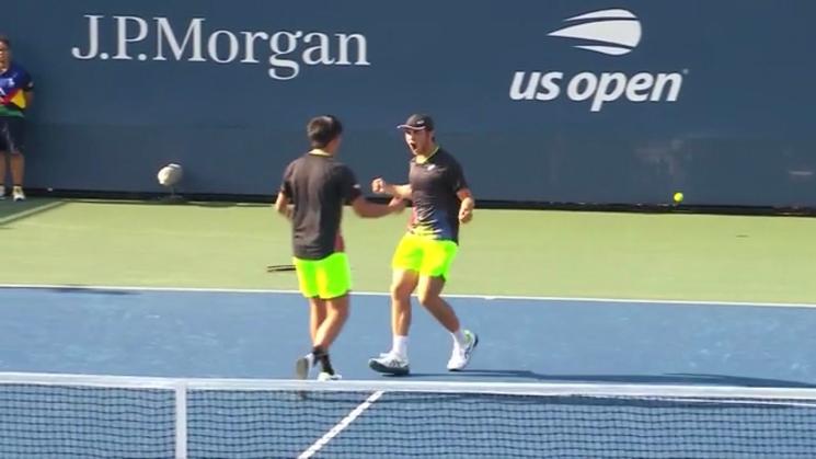 Coleman Wong et Max Westphal US Open Junior en double 2021