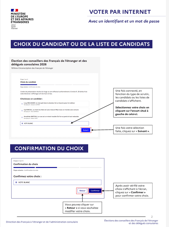 Election des conseillers des Français à l'Étranger : comment voter par internet 2