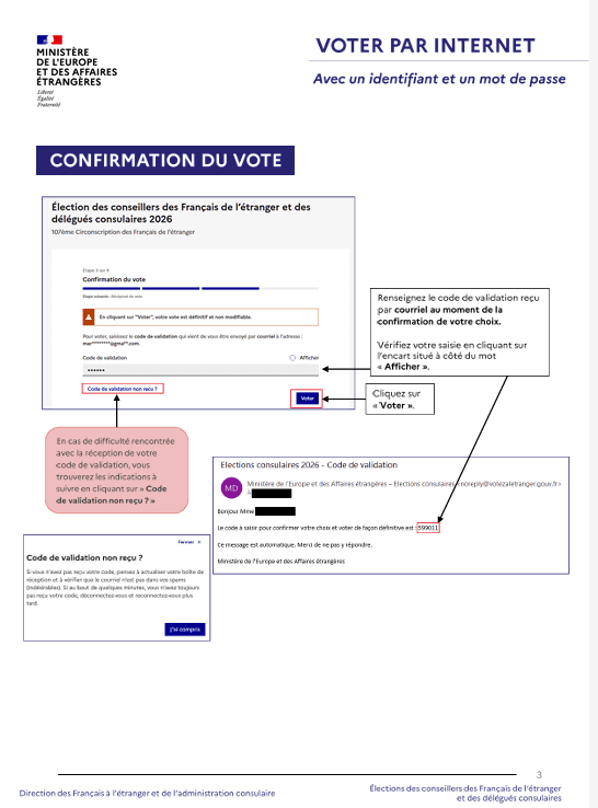 Election des conseillers des Français à l'Étranger : comment voter par internet 3