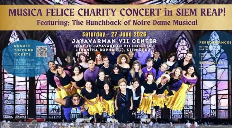 Concert de Musica Felice à Siem Reap