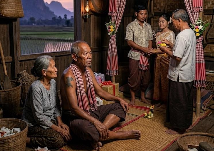 Conte cambodgien du père qui doit choisir son gendre