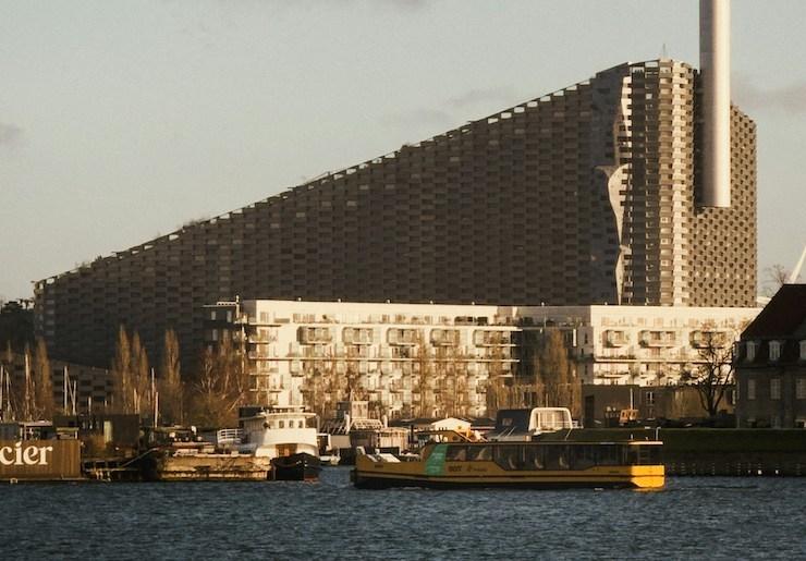 CopenHill station de ski à Copenhague au Danemark