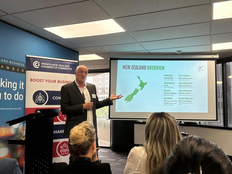 session de presentation sur la Nouvelle-Zelande