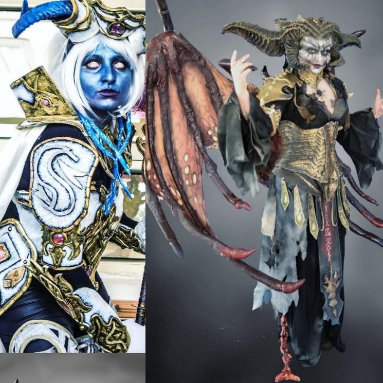 Maquillage fx cosplay Imene Belhadj Mostefa