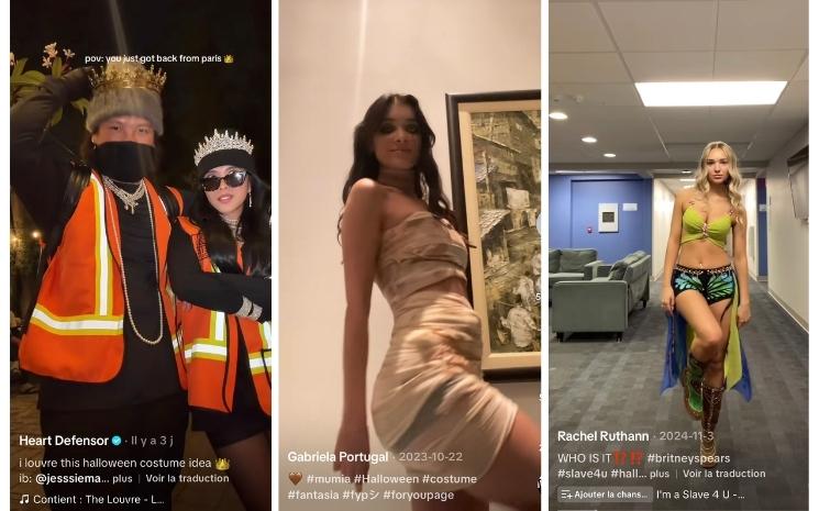 Costumes d'Halloween vus sur Tik Tok
