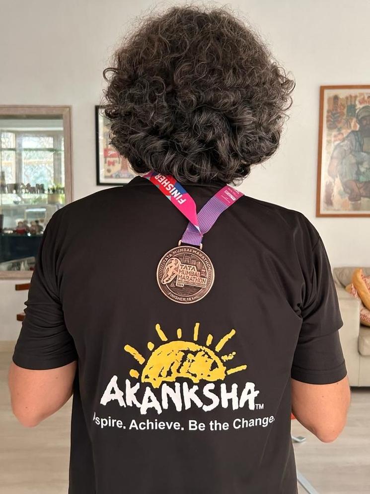 Dossard ONG Tata Mumbai Marathon