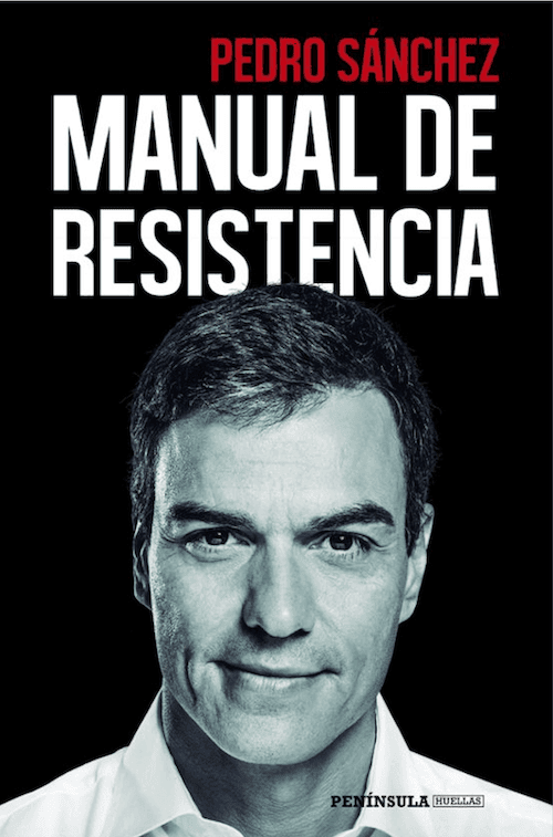 Couverture du livre de pedro sanchez "manuel de resistance"