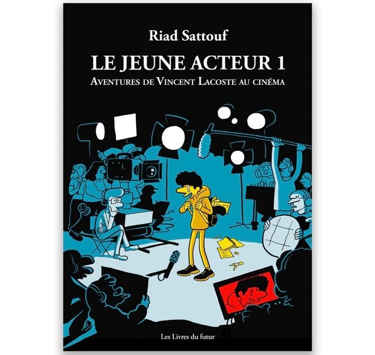 Couverture de la bande dessinée "Le Jeune Acteur 1" de Riad Sattouf
