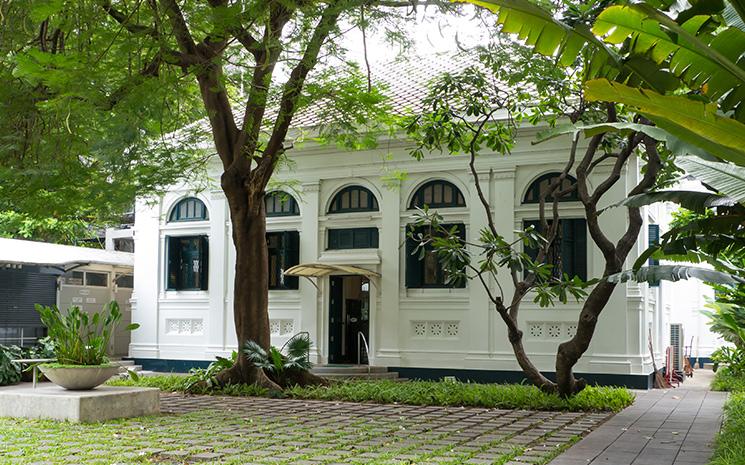Vue la Neilson Hays Library de Bangkok