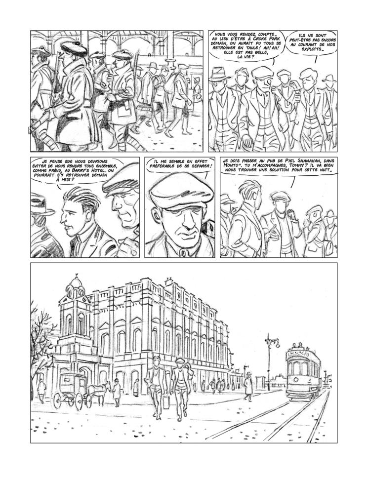 Croke Park, dimanche sanglant à Dublin, par S. Gâche et R. Guérineau © Éditions Delcourt, 2020 Publié dans la collection Coup de tête dirigée par Kris et L-A. Dujardin