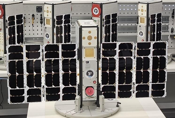 Photo d'un satellite du projet CuBy