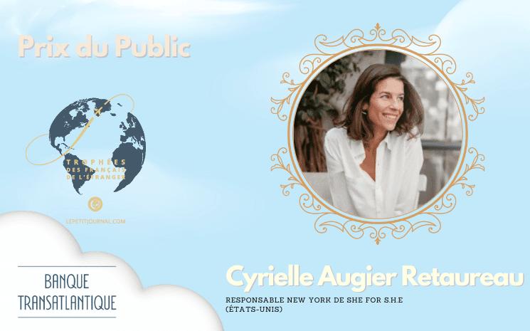 Cyrielle Augier Retaureau, co-présidente de She for S.H.E (Etats-Unis)