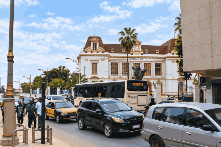 Dakar circulation en ville