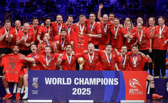 le Danemark champion du monde de handball