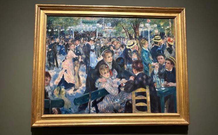 Danse au moulin de la Galette, Renoir, 1876