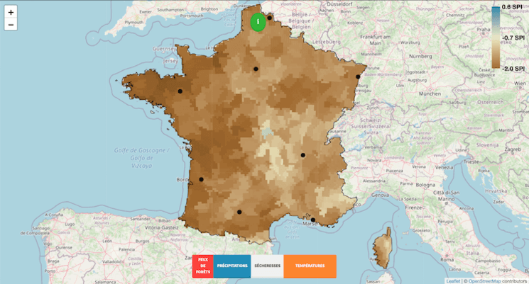 Dataclimat.fr capture écran