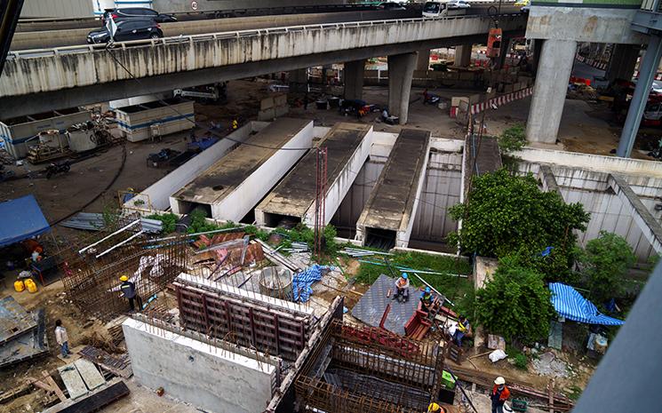 Disparition d'un monument pro-democratie en Thailande