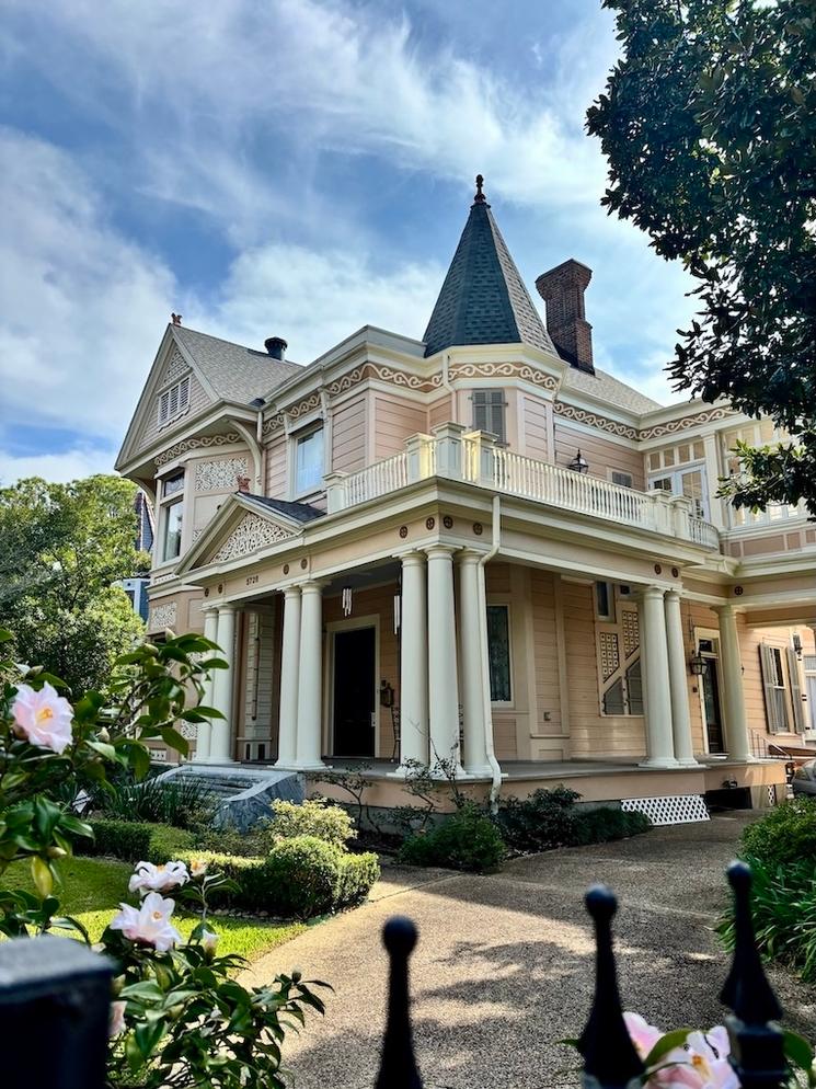 Photo de la demeure historique dans le Garden District à la Nouvelle-Orléans aux États-Unis