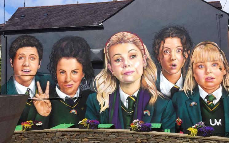 Fresque murale des Derry Girls, Derry~Londonderry