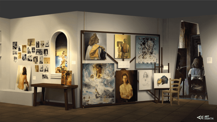 image d'une salle de Desafío Dalí.