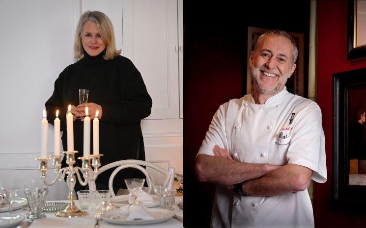 Trish Deseine et Michel Roux