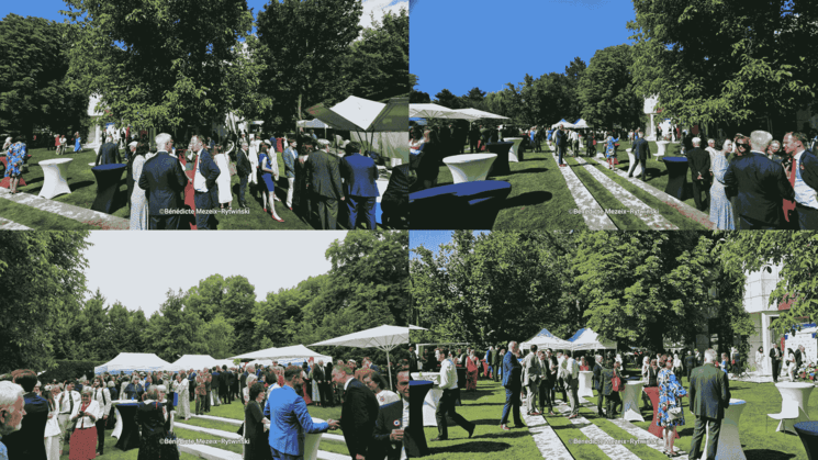 Ambassade de France à Varsovie, un 14-Juillet marqué par la coopération bilatérale