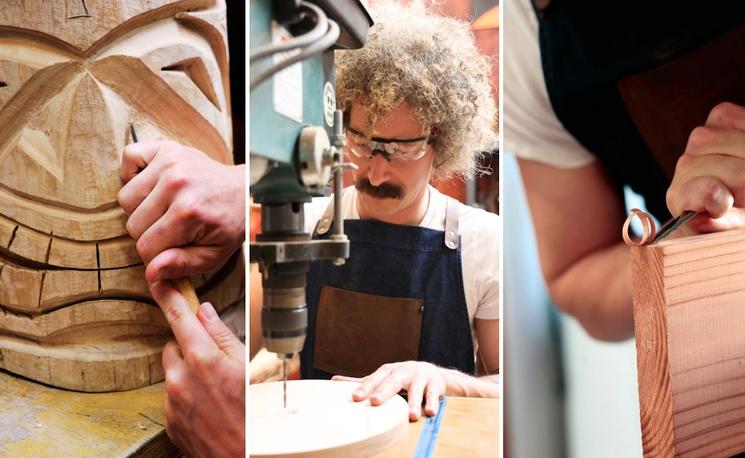 Desmond en plein création