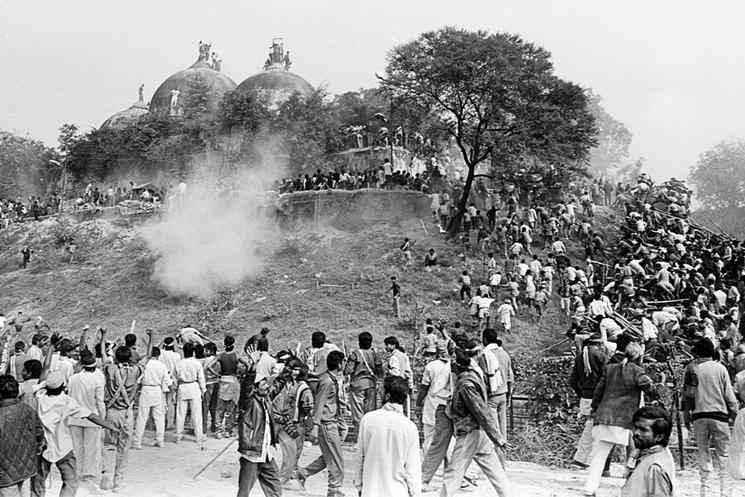 mosquée babri masjid india inde hindou