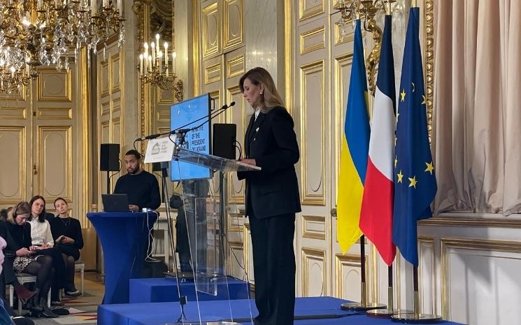 Discours Olena Zelenska