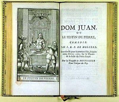 L'oeuvre de don Juan, par molière