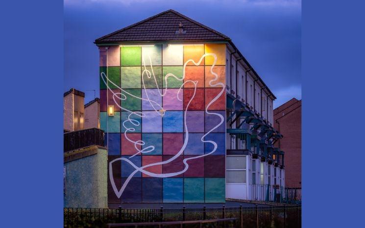 Dove of Peace Bogside Mural, Derry/Londonderry