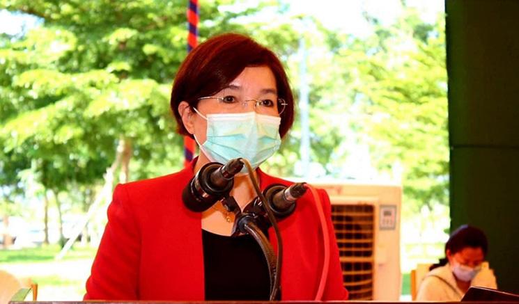 Dr Li Ailan, représentante de l'OMS au Cambodge